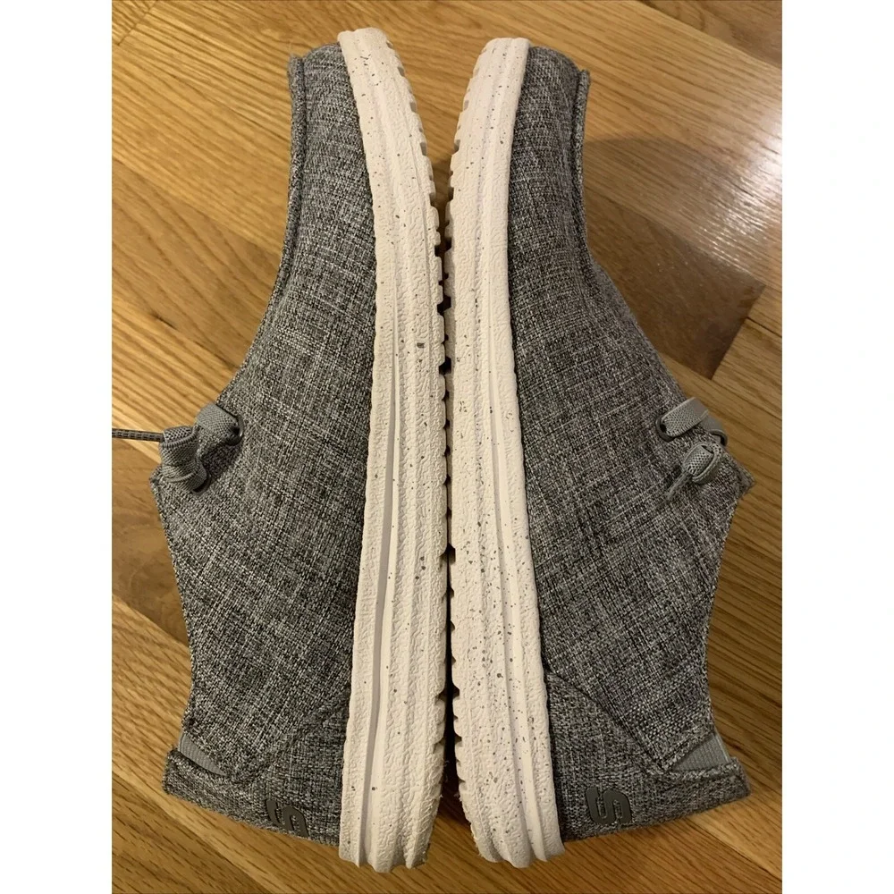 SKECHERS Men's Relaxed Fit Slip On‎ Size 12 Gray Memory Foam 59988 Shoes